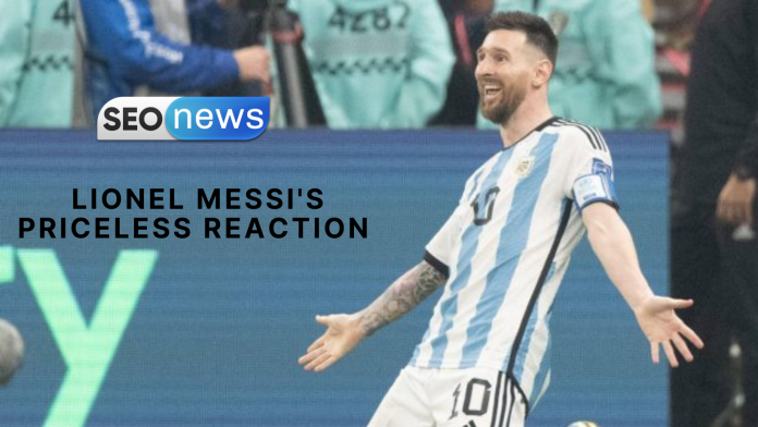 Lionel Messi's Priceless Reaction after Argentina winning